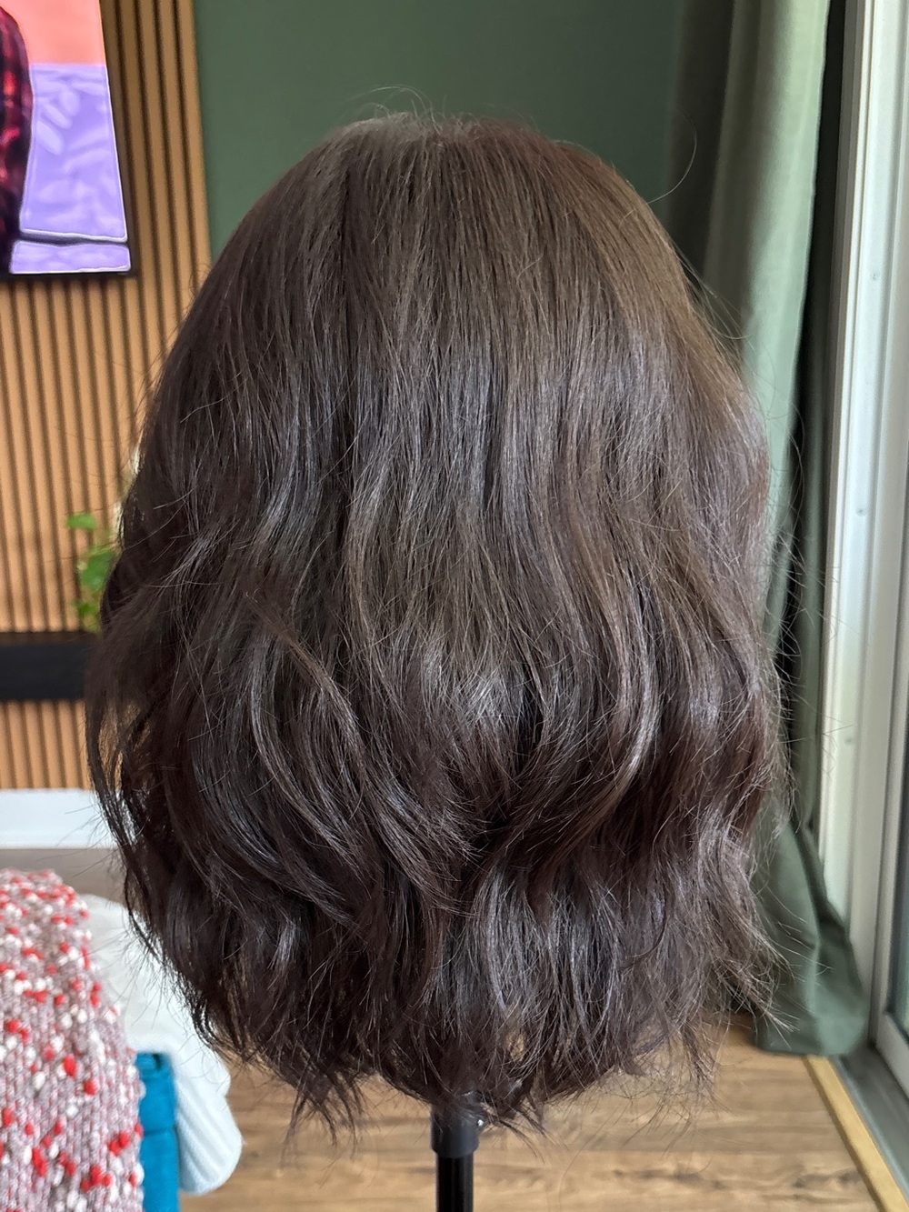 JB Extension Theresa Chocolate Brown Women's Wig - Soft Wavy Style. Permatease.